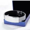 Personlig Anpassad Curved Plate Silikon Armband Rostfritt Stål Magnet Stone Hälsa Armband