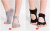 7 Colors Toe Socks Men&Women Terry Backless Quick-Dry Anti-slip Cotton Pilates Ballet Good Grip Invisible Silicone Socks baby socks