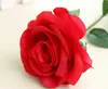 Roses artificielles en soie, nouveaux Styles, fleurs artisanales, fleurs au toucher réel, pour mariage, décoration de salle de noël, 9 couleurs, GA223