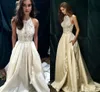 فستان زفاف الشاطئ العاجي بوهو مخصص جعل الرقبة العالية أثوب الزفاف لويه هود ثوب زفاف