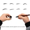 Semi Permanent Manual Embroidered Pen For Eyebrow Line Cross Play Mist Microblading Tattoo Pen Spotted Single-head Stainless Steel Manual