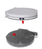 25,4 cm (10 Zoll) rotierender Drehteller mit LED-Beleuchtung oben für Modell-Schmuckständer oder 4K-Foto, maximale Belastung 15 kg