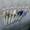 Gourde Forme Verre Narguilés Brûleur En Gros Bongs Tuyaux Tuyaux D'eau Accessoires Pour Fumer Livraison Aléatoire De Couleurs