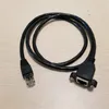 RJ45 RJ-45 CAT5 수컷에서 여성 이더넷 네트워크 확장 케이블 코드 패널 마운트 스크류 30cm