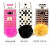 Lanyard Luxury Chain 3D Diamond Phone Cover For LG Stylo4 Note8 s10e Iphone xr xsmax 8 7 6s S9plus Diamond Perfume Bottle Case