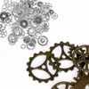 100g Zegarek Części Steampunk Biżuteria Art Craft Cyberpunk Cogs Gears Diy Charms