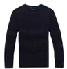 Free shipping 2023 new high quality mile wile polo brand men's twist sweater knit cotton sweater jumper pullover sweater men