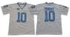 Maglie da football NCAA North Carolina Tar Heels College 10 Mitchell Trubisky 7 Sam Howell Jersey University Camicie cucite Nero Bianco Blu S-XXXL