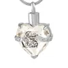 12 Birthstone Cremation Urn Ketting Voor Ashes Urn Sieraden Memorial Heart Hanger met vulkit - Voor altijd in mijn hart