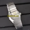 Goedkope Nieuwe 38mm Wit Dial Japan Miyota 8215 Automatische Herenhorloge Diamant Bzel Roestvrij staal Band Gents Sport Horloges