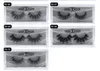 11 styles Selling 1pair/lot 100% Real Siberian 3D Full Strip False Eyelash Long Individual Eyelashes Lashes Extension