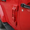 Metal Folding Door Hinge Step Foot Pedal Peg för Jeep Wrangler Jk 07-17 Auto Exteriör Tillbehör