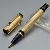 Hoge kwaliteit zilver / goud Ag925 rollerbalpen met edelsteen school kantoorbenodigdheden klassieke schrijfbalpennen voor relatiegeschenk