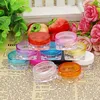 5g Acrylic cream jar plastic cosmetic container makeup sample jar, square base cream box LX1105