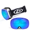 Professionnel 2018 nouvelles lunettes de Ski Anti-buée planche à roulettes et Snowboard motoneige lunettes de Ski UV400 lunettes de Snowboard