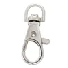 Durable Metal Carabiner Clip Style Spring Key Chain Keyring Swivel Lobster Clasp Clips Key Hooks Wholesales