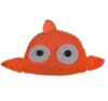 Söt månader baby foto rekvisita hatt handgjorda babyclownfish fisk stickad beanie hatt nyfödd ull fotografering cap crochet mössa för pojkar tjejer