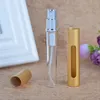 Tom 5 ml 5cc Mini Portable Refillerbara Flaskor Praktisk Rese Fragrance Flytande Hållare Parfym Atomizer Spray Bottle Pump Storage