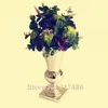 Silvermetall Luxury Vase / Urn / Bröllopsbord Blomma / Funktionscentrum Stycke