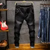 2018 Fashion Spring Summer Jeans Designer Skinny Jeans Men Straigh Mens Casual Biker Denim Male Stretch Trouser Pant