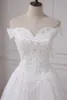 Romantico economici abiti da sposa più dimensioni foto reali in rilievo con paillettes pizzo una linea principessa designer abito da sposa abiti da sposa vestido de novia