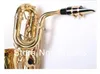 Margewate baritonsaxofon Brandkvalitet Mässing Body Gold Lacquer Saxophone With Case Mouthpiece and Accessories 9870648
