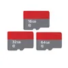 Rouge Générique 128 Go 64 Go 32 Go 16 Go Android Robot Mémoire SD Carte Classe 10 TF Carte Mémoire 64 Go 16 Go Cartes Flash Adaptateur utilisation pour digi7633160