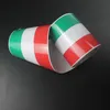 Autocollant de pare-choc à rayures tricolores, drapeau italien, autocollant de décoration de voiture pour alfa romeo giulietta Giulia Stelvio270u