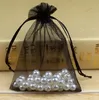 500 pcs 7 x 9 cm Tirable Blanc Petits Sacs En Organza Faveur De Mariage Cadeau De Noël Sac Bijoux Emballage Sacs Pochettes Personnalisé Drop Ship6362987