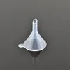 Transparante Mini Plastic Kleine Trechters Parfum Vloeistof Keuken Gereedschap Essentiële Olie Vultrechter Keuken Bar Eetkamer Tool8303980