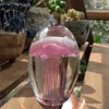 Presente de água-viva de vidro brilhante colorido feito à mão peso de papel feng shui aquário cristal arte artesanato colecionável adereços fotografia