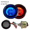 2 52mm Car Turbo Boost Gauge Water Temp Oil Pressure Air fuel Volt Meter Tachometer Exhaust Gas EXT Temperature instrument 1248S