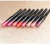 Qibest 2 em 1 À Prova D 'Água Líquido matte batom Longa Duração Veludo Lip gloss Dupla Cabeça batom Lipliner Lábios de Beleza Maquiagem