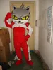 Erwachsene Größe Cartoon Rennfahrer Maskottchen Kostüm Kostüm Katze Rennfahrer Halloween Chirastmas Party Kostenloser Versand Nach Maß