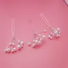 2020 BLING BRIDAL HEIR ACCESSOIRES FLORES Perles de poil épingles épingles de perle de poils