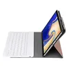 Ultra Thin PU Skórzany obudowy wbudowany w bezprzewodowej pokrywy klawiatury Bluetooth do Samsung Galaxy Tab S4 10,5 T830 T835 Tablet + rysik