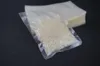 Sac transparent de falt d'ANIMAL FAMILIER de 100pcs / 12x18cm, poche de conservation de conservation des aliments scellée à la chaleur, sac en plastique imperméable à l'emballage