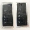 Ny fabriksfilm för Samsung Galaxy S6 S7 S8 Edge Plus J7 Prime OEM Ny telefonskärmslinsband Protector Sticker Strip
