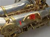 2018 Instrument Haute Qualité Marques YANAGISAWA Saxophone Soprano SC-9937 Argent Laiton Sax Professionnel Embouchure Livraison gratuite