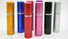 Hot Selling 5ml Mini Portable Refillerbar Parfym Aluminium Atomizer Spray Bottle Traveller Toma Flaskor för kosmetika