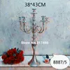 table décorative gol mental candelabras pour les mariages