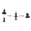 Car Auto 100Pcs/lot Nylon Bumper Fastener Rivet Clips Automotive Furniture Assembly Expansion Screws Kit Body Clips 8mm