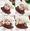 Новые 10 шт. Baby Cub Baby Двойная шариковая шерсть вязаная шапка Baby Boy Дамы Handmade Cap Cap Hots Hat Hat M055