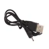 Cavo di alimentazione nero da USB ad alta velocità DC2.0 DC 2.0mm Cavo di ricarica USB con porta da 2 mm 70 cm per Nokia N78 N73 N82 500 pz/lotto