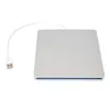 Freeshipping Extern USB DVD-fodral till MacBook Pro SATA Hårddisk DVD Super Multi Slot har aluminium Look Silver