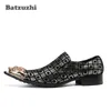 Sivri Metal Ucu Deri Elbise Ayakkabı Erkekler için Sapato Masculino İtalyan Tyle Marka Erkek Ayakkabı Zapatos Hombre Tasarımcının Ayakkabı, Boyutu 46