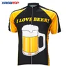 Nouveau dessin animé Men039 Jersey cycliste Quickdry Summer Team Cycle Cycle de vêtements Porte-toi