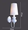 Lamps 220v Modern brief bedroom study wall lights simple bedside lamp Creative Living room wall lamps WWL092