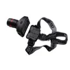 جديد 3W LED Torch Torch Headproof Head Head Light Light 3 أوضاع الإضاءة مصباح المصباح يدوي DHL6317265