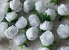 Artificial Flowers Heads Pink Artificial Rose Bud Artificial Flowers For Wedding Decorations Christmas Party Silk Flowers